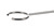 Aro abierto, 18/10 acero inox., D=70mm, mango L=200mm
