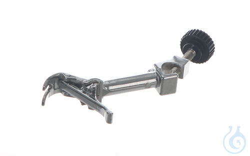 Bueretten-/Thermometerklemme m. Muffe, verchrom...