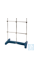H-frame KOMPLETT, w. rods alu a., bosshead, HxL=800x500mm H-frame KOMPLETT, with aluminium-rods...