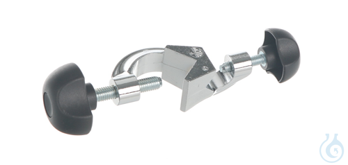 Doppelmuffe JUMBO, Alu verchromt, d=20+30mm