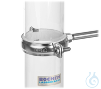 Supporting clip 18/10 Steel, d=85-90, coated with ceramic inside for tubes and cylindrical...