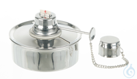 Spiritusbrander inox 18/10, vulvolume 150 ml, regelbaar Spiritusbrander uit roestvrij staal 18/10...