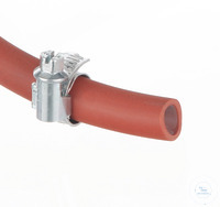 Tubing clamp f. gas tube, nickel plated Tubing clamp for gas tube, nickel plated