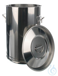 Transportcontainer inox 18/10, 20 l Transportkan roestvrij staal 18/10 (RVS), 20 liter, H x D =...