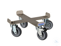 Rolli für Transportbehälter 150l, 18/10 Stahl