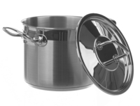 Laboratory pot 18/10 steel, 20 l Laboratory pot, 18/10 steel, 20 liter, DxH=320x270mm, lid please...