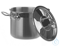 Labo pot inox 18/10, 20 l Laboratorium pot, roestvrij staal 18/10 (RVS), 20 liter, D x H = 300 x...