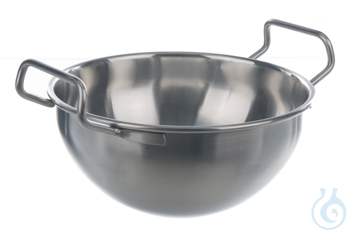 Sandbadschale 18/10 Stahl, 2 Griffe, 12000ml