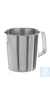 Messbecher 18/10 Stahl, konische Form, 2, l Messbecher 18/10 Stahl mit Ausguss und Griff,...