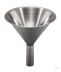 Special funnel 18/10 steel, D=240mm, straight tube Special funnel 18/10 steel, D=240mm, H=220mm,...