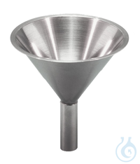 Special funnel 18/10 steel, D=240mm, straight tube Special funnel 18/10 steel, D=240mm, H=220mm,...