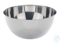 Schale 18/10 Stahl, m. rundem Boden, 1000ml, D=160mm, H=80mm Schale mit rundem Boden, 18/10...