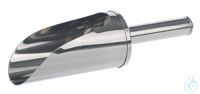 Chemikalienschaufel 18/10 Stahl, 120ml, L=190mm, D=50mm Gewicht in g: 93,0