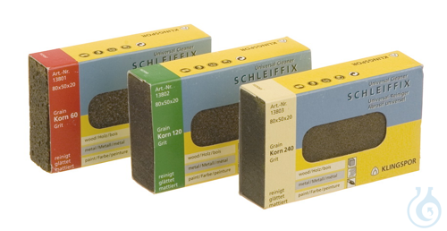 Schleifix f. Edelstahl, Koernung 60, (grob)