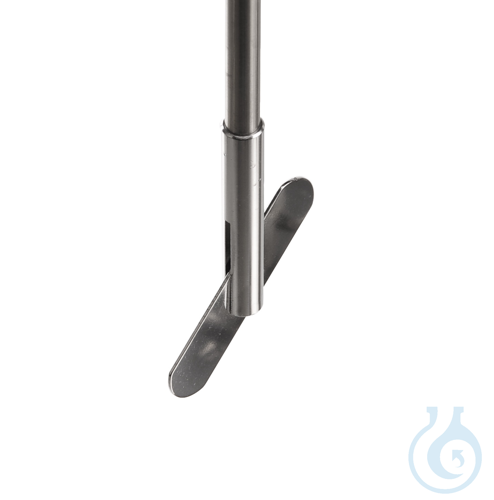 Propellerruehrer 2 Fluegel, 18/10 Stahl, L=400mm