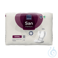 Abena San 11 XXL, Premium Inkontinenzeinlagen (16 Stck.) UK = 4 Pack Abena...