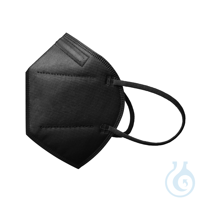 Atemschutzmasken FFP2, latexfrei, black diamond (10 Stck.) Kart. = 10 Pack...
