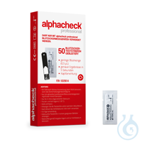 alphacheck professional Teststreifen einzeln geblistert (50 T.) UK = 50 Pack...