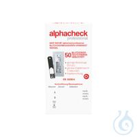 alphacheck professional Teststreifen einzeln geblistert (50 T.) UK = 50 Pack...