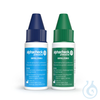 alphacheck professional Kontroll-Lösung A+B (2 x 4 ml) UK = 100 Pack...
