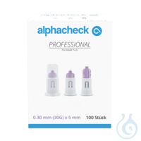 alphacheck professional Pen-Nadeln PLUS 30 G x 5 mm (100 Stck.) UK = 12 Pack...