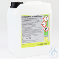Antiseptica Kombi Liquid 5 Ltr. Flächendesinfektion UK = 2 Kan. Antiseptica...