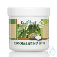 KräuterhoF Body-Creme mit Shea Butter 250 ml UK = 24 Dosen KräuterhoF...