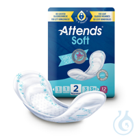 Attends Soft 2 Normal Inkontinenzeinlagen (12 Stck.) Attends Soft 2 Normal...