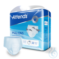 Attends Pull-Ons 4 S, Einweghosen (22 Stck.) UK = 4 Pack Attends Pull-Ons 4...