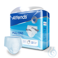 Attends Pull-Ons 4 M, Einweghosen (22 Stck.) UK = 4 Pack Attends Pull-Ons 4...