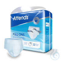 Attends Pull-Ons 4 L, Einweghosen (22 Stck.) UK = 4 Pack Attends Pull-Ons 4...