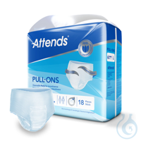 Attends Pull-Ons 6 L, Einweghosen (18 Stck.) UK = 4 Pack Attends Pull-Ons 6...