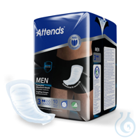 Attends Men 3 Protective Absorbent Shield Inkontinenzeinlagen (10 Stck.) UK =...