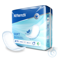Attends Soft 4 Super Inkontinenzeinlagen (46 Stck.) UK = 3 Pack Attends Soft...