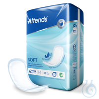 Attends Soft 6 Inkontinenzeinlagen (38 Stck.) UK = 4 Pack Attends Soft 6...