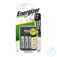 Ladegerät Base Charger +4AA 1300 mAh inkl. 4 Universal Mignon AA 1,2 V...