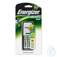 Energizer Ladegerät Mini Charger inkl. 2 Power Plus Mignon 1,2 V #E300701301#...