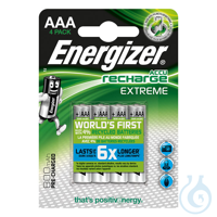 Energizer NiMH Akkumulatoren Extreme Micro AAA HR03. 1.2 V (2er-Pack)...