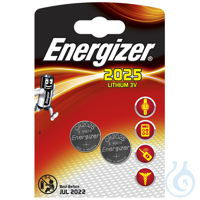 Energizer Batterie Typ CR2025, 3 V (2er-Pack) #E301021502# VE= 1 Packung EAN...