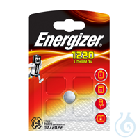 Energizer Batterie Typ CR1220, 3 V #E300843803# VE= 1 Stück EAN 7638900411522...
