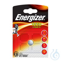 Energizer Batterie Typ CR1220, 3 V #E300843803# VE= 1 Stück EAN 7638900411522