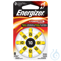 Energizer Batterie Typ 10 1,4 V für Hörgeräte (8 Stck.) #E301431702#...