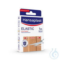 Hansaplast Elastic Wundschnellverband hautfarben, 1 m x 6 cm UK = 10...