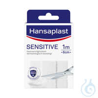 Hansaplast Sensitive Wundschnellverband weiß, 1 m x 6 cm UK = 10...