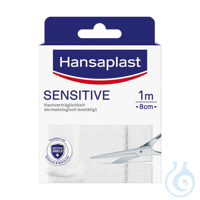 Hansaplast Sensitive Wundschnellverband weiß, 1 m x 8 cm UK = 10...