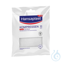 Hansaplast Kompressen steril, 10 x 10 cm (5 x 2 Stck.) Pack = 10 Btl.  PZN:...