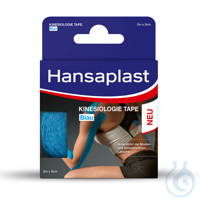 Hansaplast Kinesiologie Tape blau 5 cm x 5 m Kart. = 3 Pack Hansaplast...