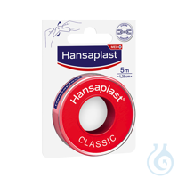 Hansaplast Fixierpflaster Classic 5 m x 1,25 cm VE = 10 Rl.02042023...