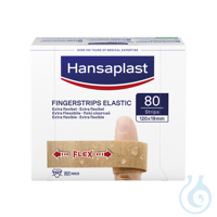 Hansaplast Elastic Fingerstrips, 12 x 2 cm (80 Stck.) UK = 10 Pack Hansaplast...