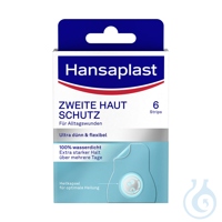 Hansaplast Zweite Haut Schutz, Hydrokolloid-Pflaster (6 Stck.) Kart. = 10...